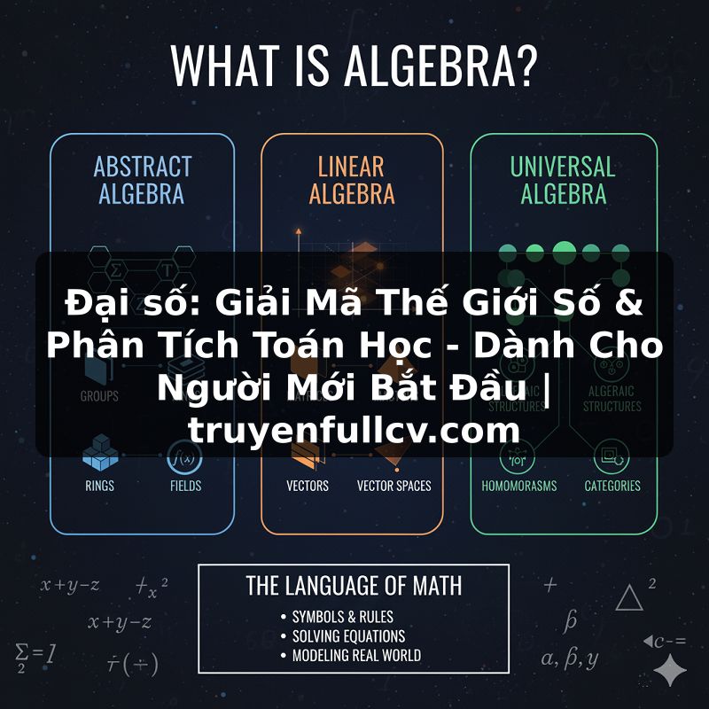 Truyện Tranh Đại số: Giải Mã Thế Giới Số & Phân Tích Toán Học - Dành Cho Người Mới Bắt Đầu | truyenfullcv.com