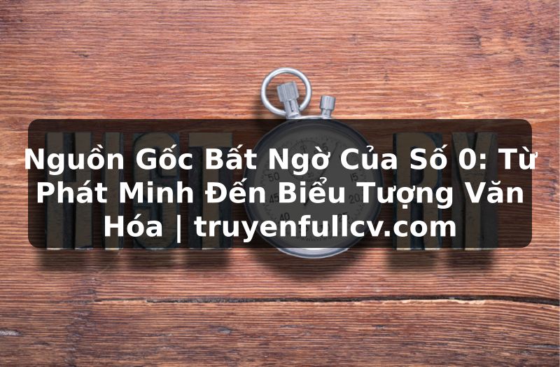 Truyện Tranh Nguồn Gốc Bất Ngờ Của Số 0: Từ Phát Minh Đến Biểu Tượng Văn Hóa | truyenfullcv.com