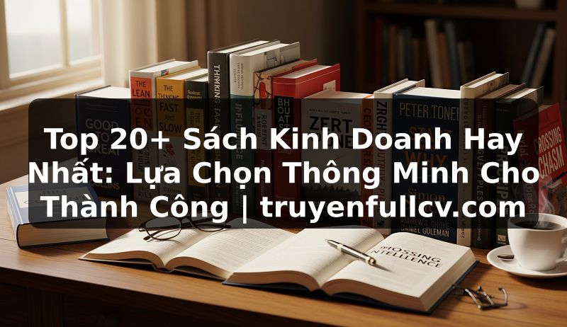 Truyện Tranh Top 20+ Sách Kinh Doanh Hay Nhất: Lựa Chọn Thông Minh Cho Thành Công | truyenfullcv.com